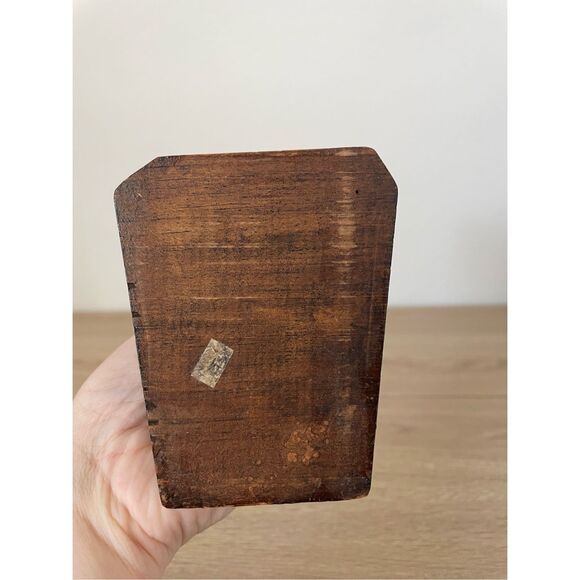 Artisan Wood Carved Hooded Monk Statue 10 in Rustic Faith‎ Decor Religious - Picture 9 of 9